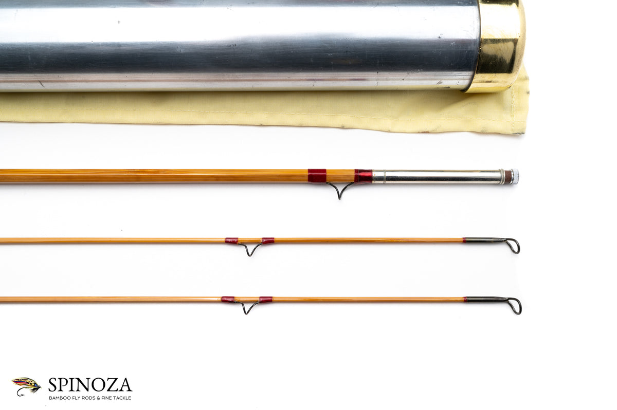 HL Leonard Model 40-7 Bamboo Fly Rod 8' 2/2 #7 - tip section and guides