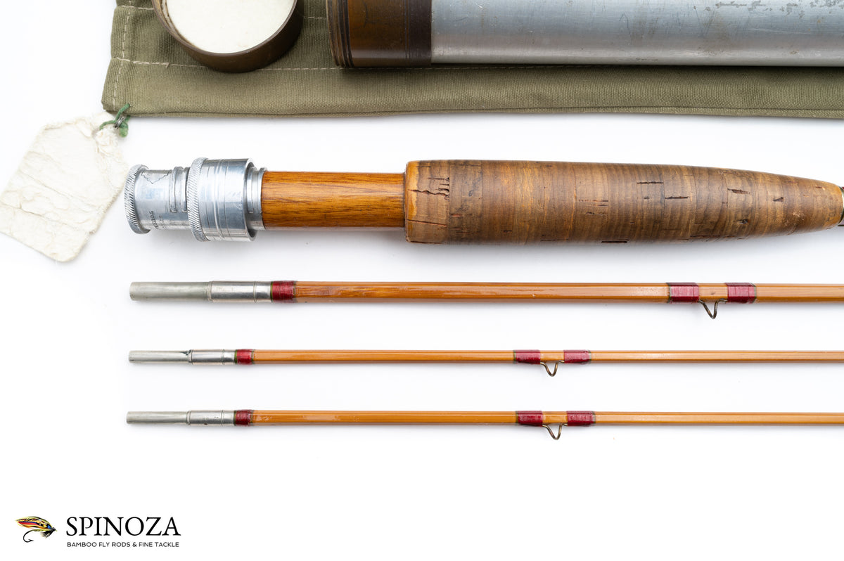 Leonard Special Tournament Fly Rod 8' 3/2 #4/5 - grip and reel seat close-up