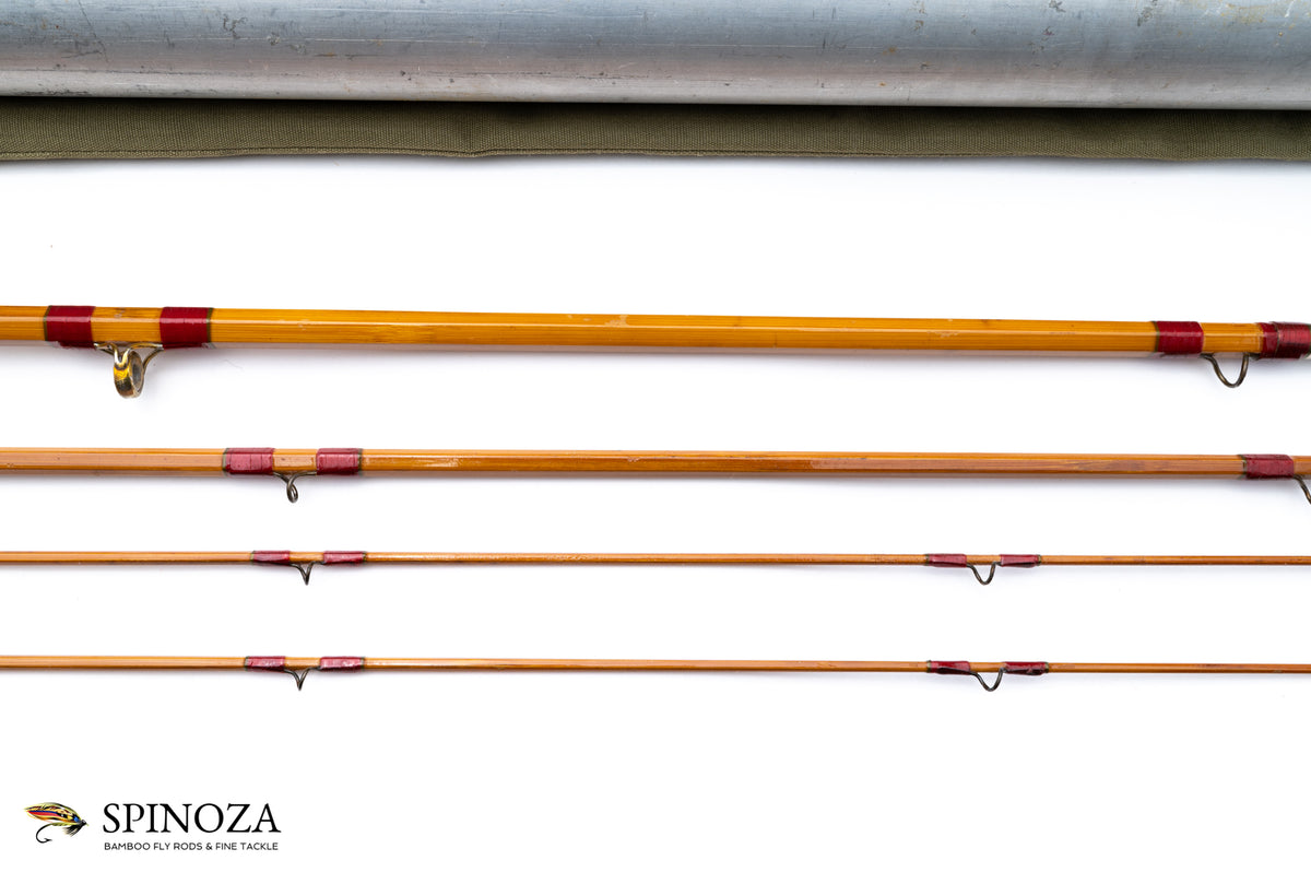 Leonard Special Tournament Fly Rod 8' 3/2 #4/5 - rod sections with guides