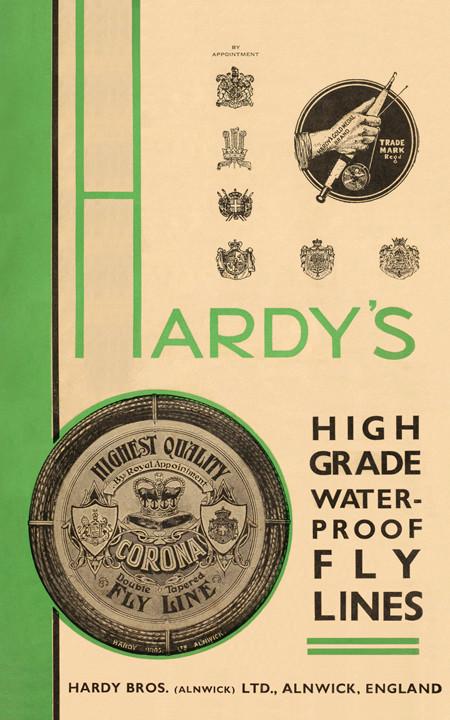 Hardy Fine Art - Hardy's Fly Lines c.1930 