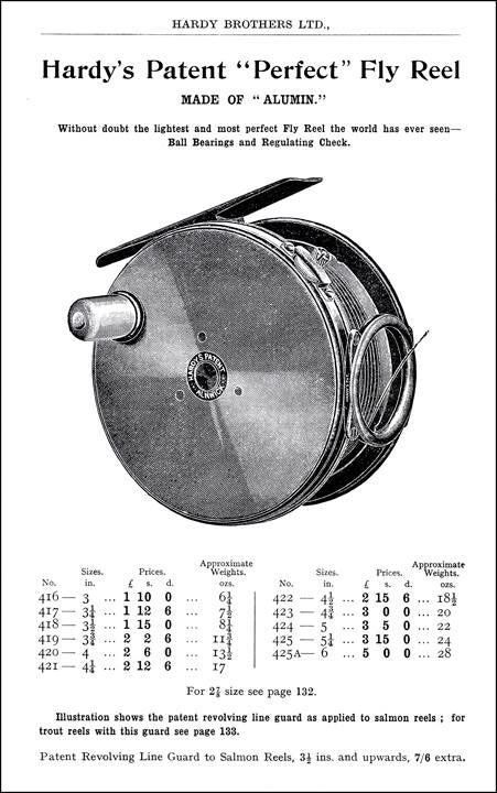 Hardy Fine Art - Hardy's Perfect Fly Reel c.1914 