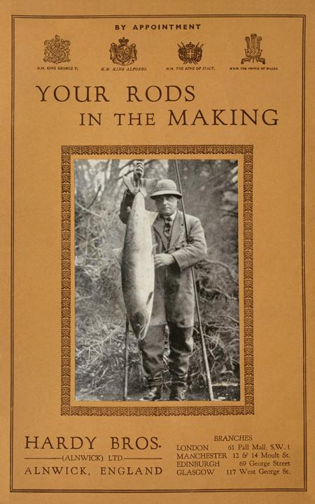 Hardy Fine Art - Hardy's Rods in the Making c.1930 