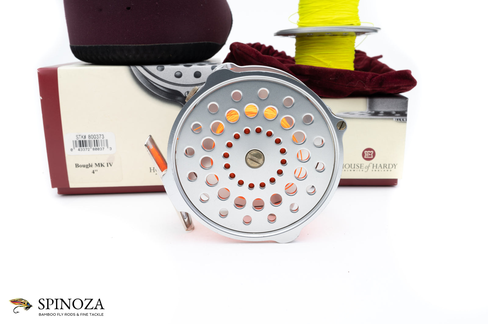 Hardy Bougle Mark IV Salmon Reel 4” with 2 spare spools