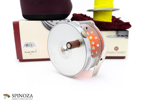 Hardy Bougle Mark IV Salmon Reel 4” with 2 spare spools