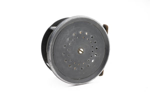 Hardy Brass Face Salmon Perfect Wide Spool Fly Reel 4 1/4" 