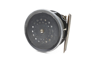 Hardy Brass Face Salmon Perfect Wide Spool Fly Reel 4 1/4" 