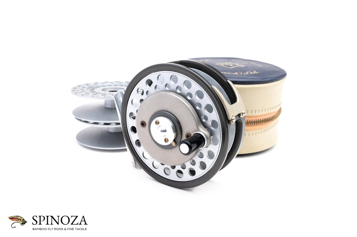 Hardy LRH Multiplier Fly Reel with Two Spare Spools