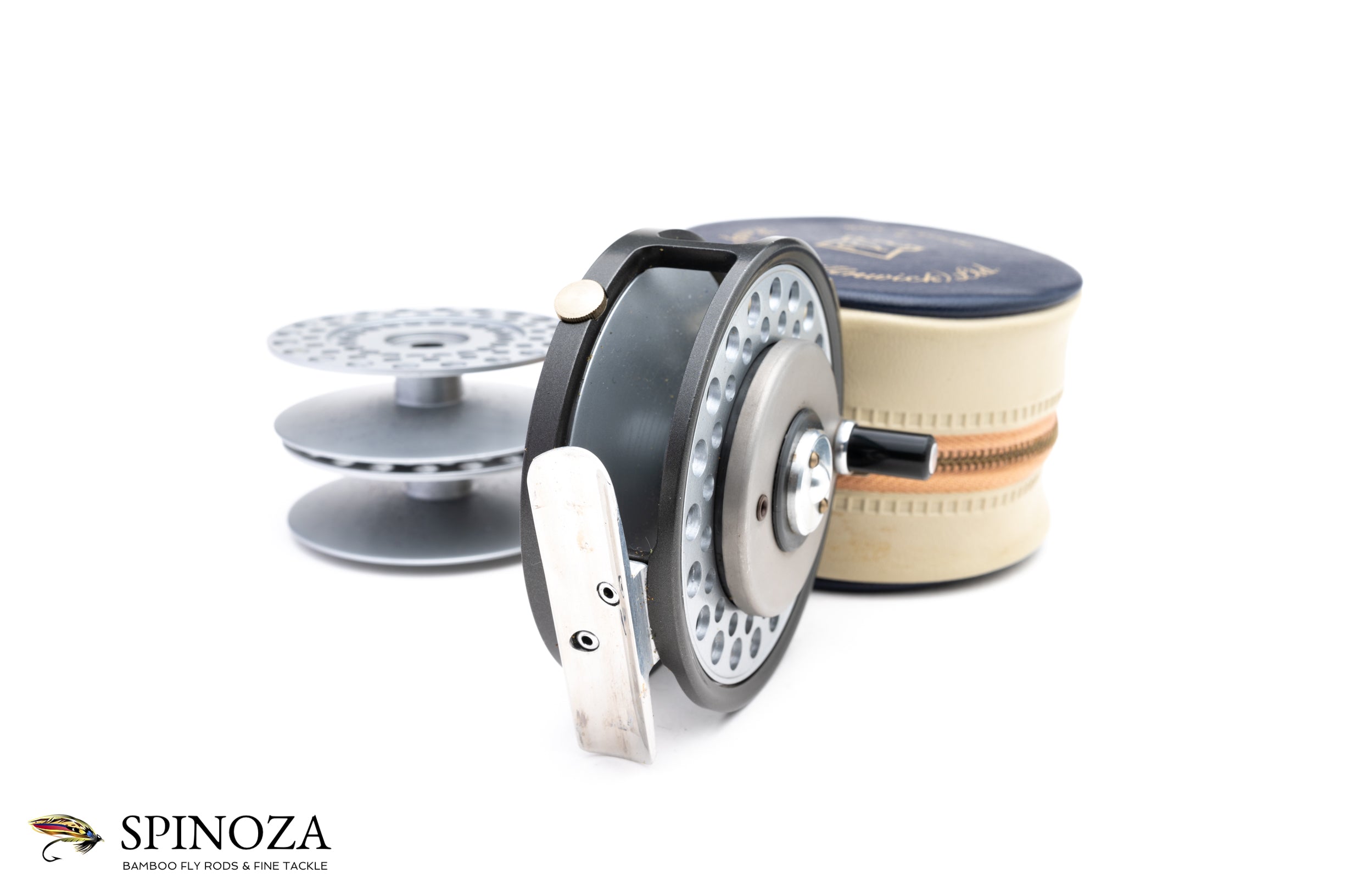 Hardy LRH Multiplier Fly Reel with Two Spare Spools - Spinoza Rod