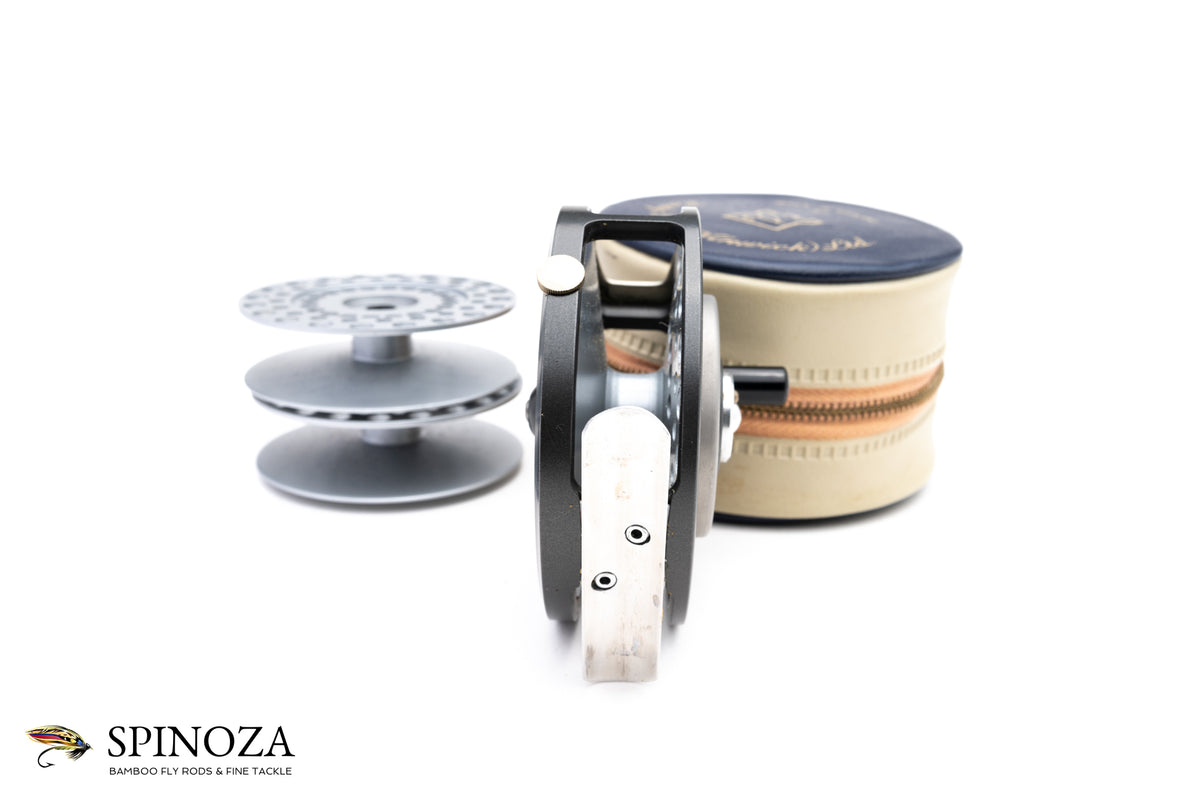 Hardy LRH Multiplier Fly Reel with Two Spare Spools