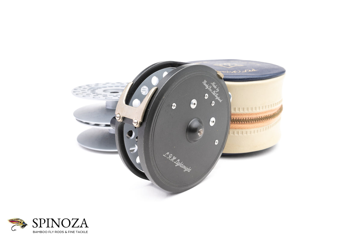 Hardy LRH Multiplier Fly Reel with Two Spare Spools