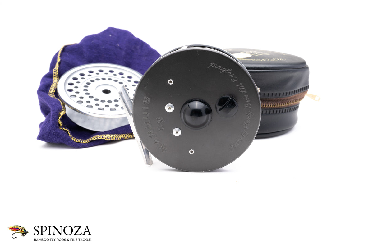 Hardy Marquis Multiplier Fly Reel with Spare Spool