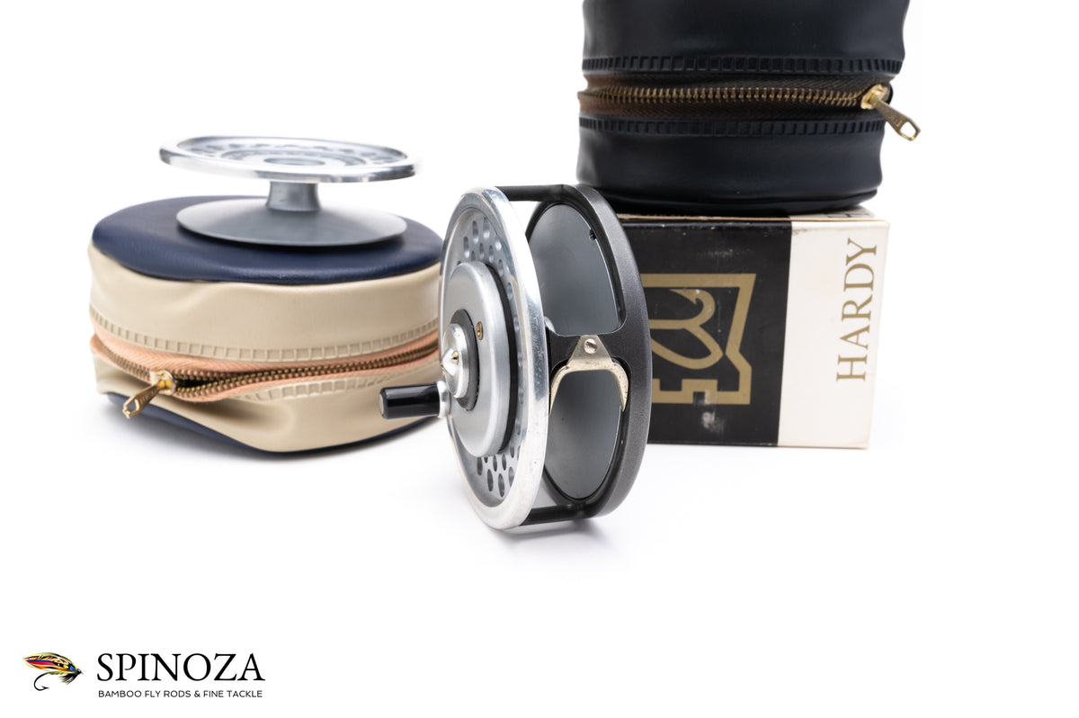 Hardy Marquis Multiplier Fly Reel with Spare Spool