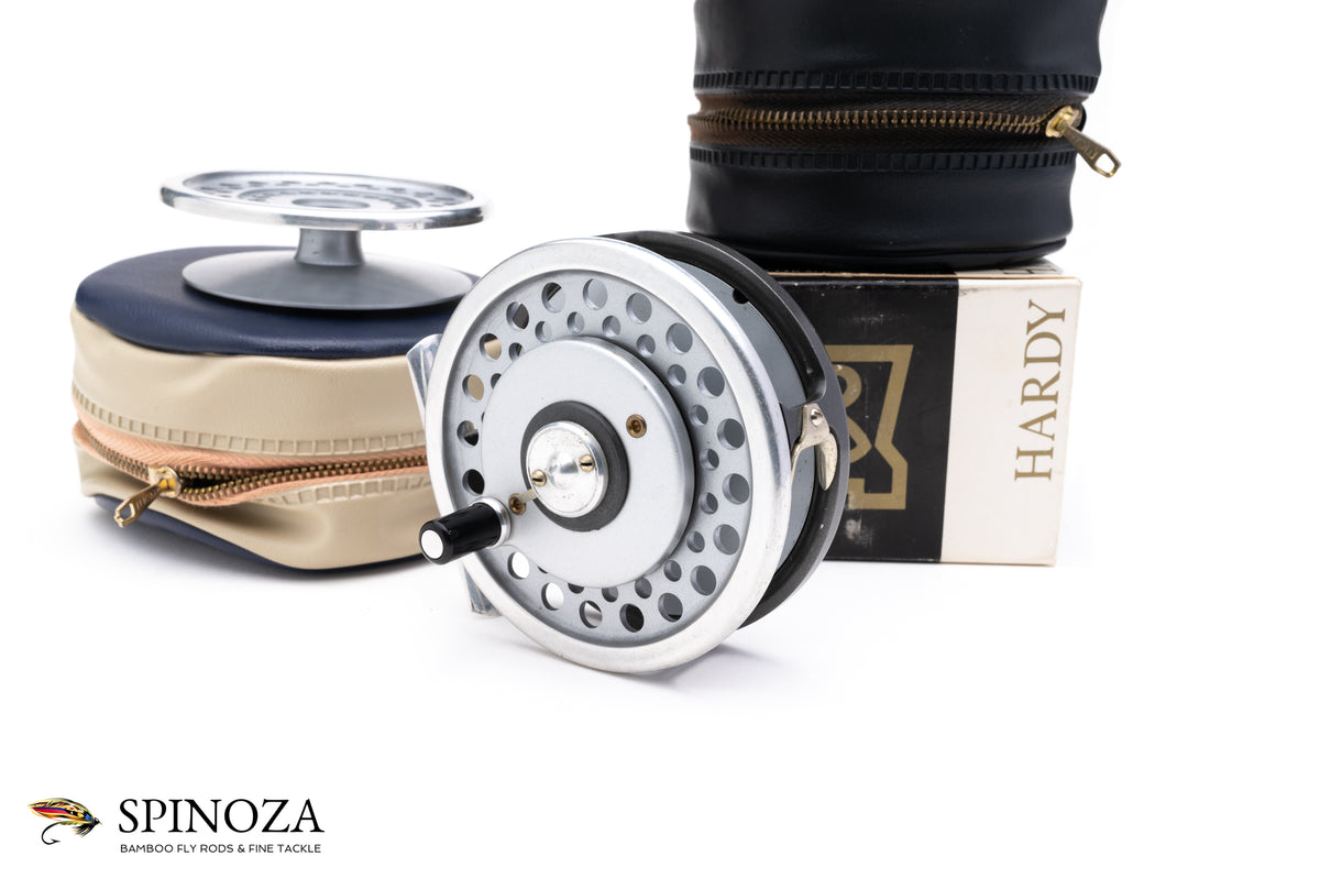 Hardy Marquis Multiplier Fly Reel with Spare Spool