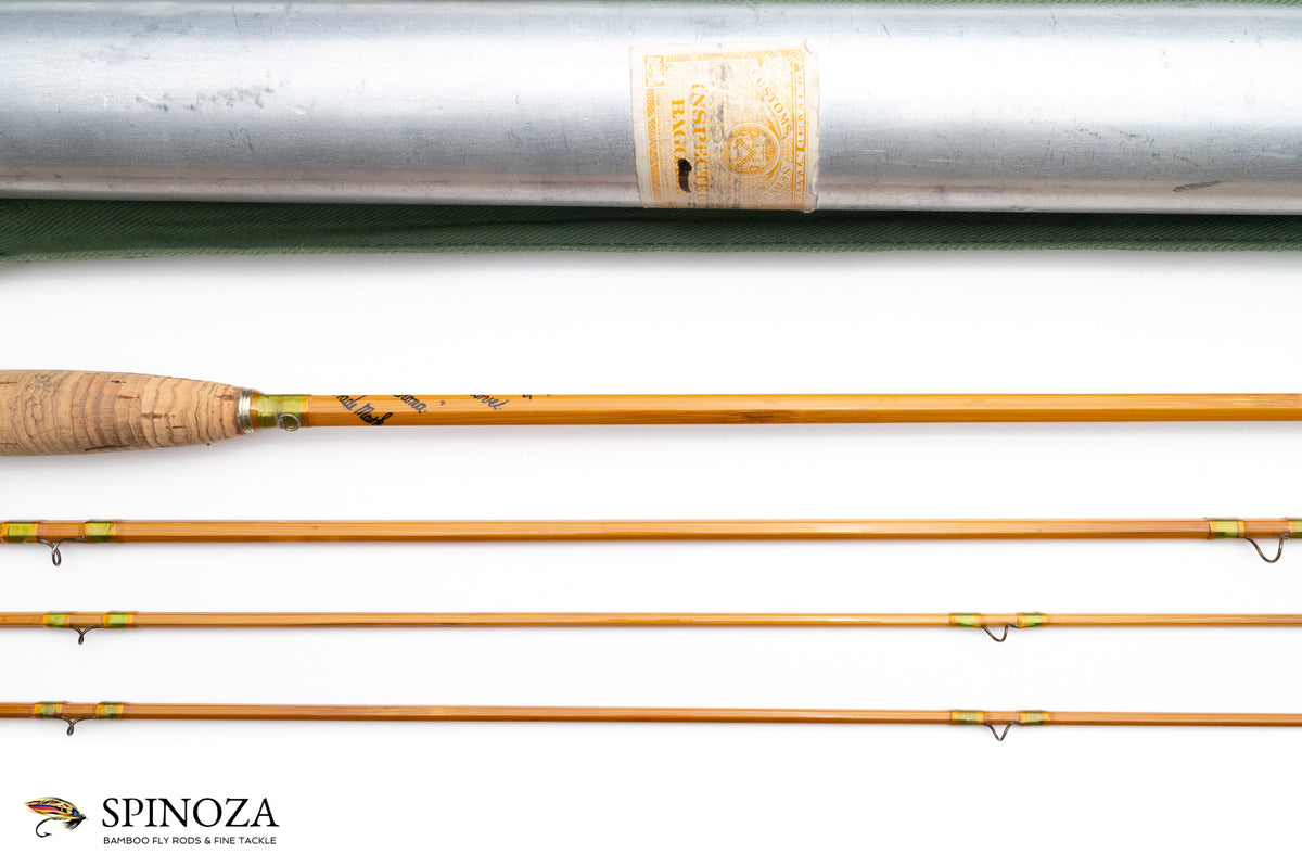 Hardy Marvel Fly Rod 7'6" 3/2 #4/5 - rod sections with wrapping detail