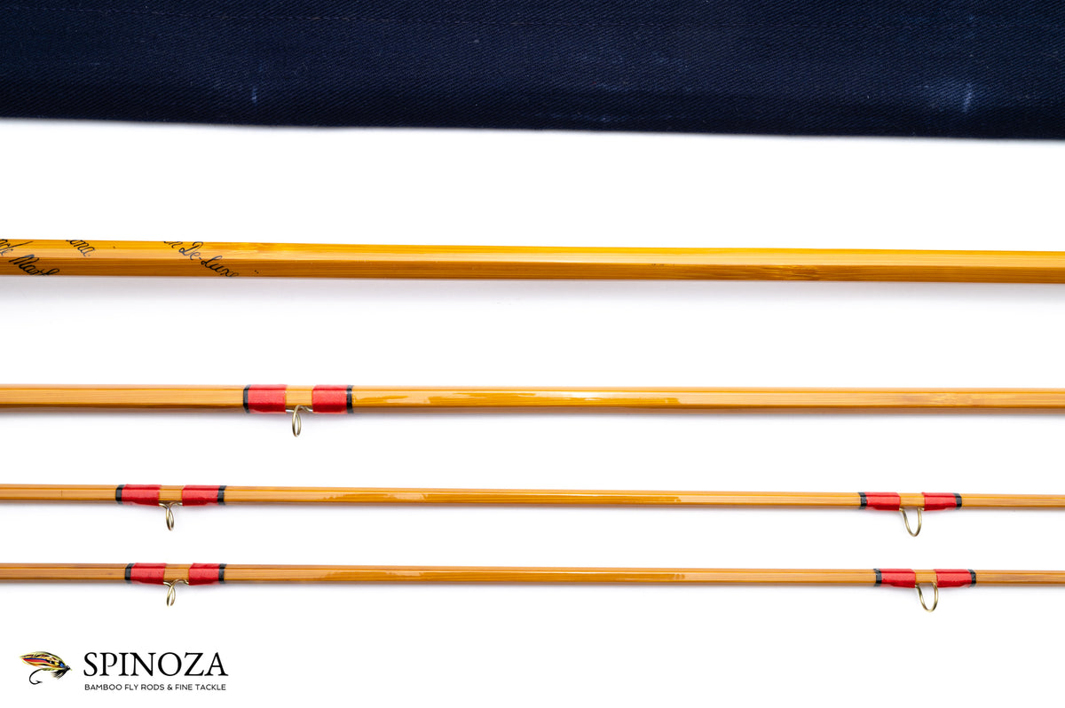 Hardy Palakona Salmon Deluxe Fly Rod 9'6" 3/2 #7 - guide wrapping and spacing