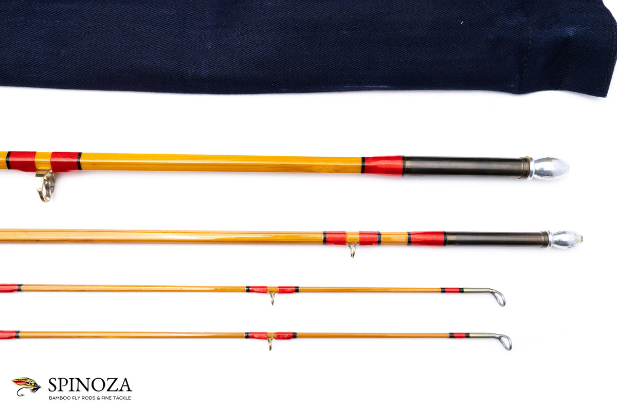 Hardy Palakona Salmon Deluxe Fly Rod 9'6" 3/2 #7 - tip section and guides