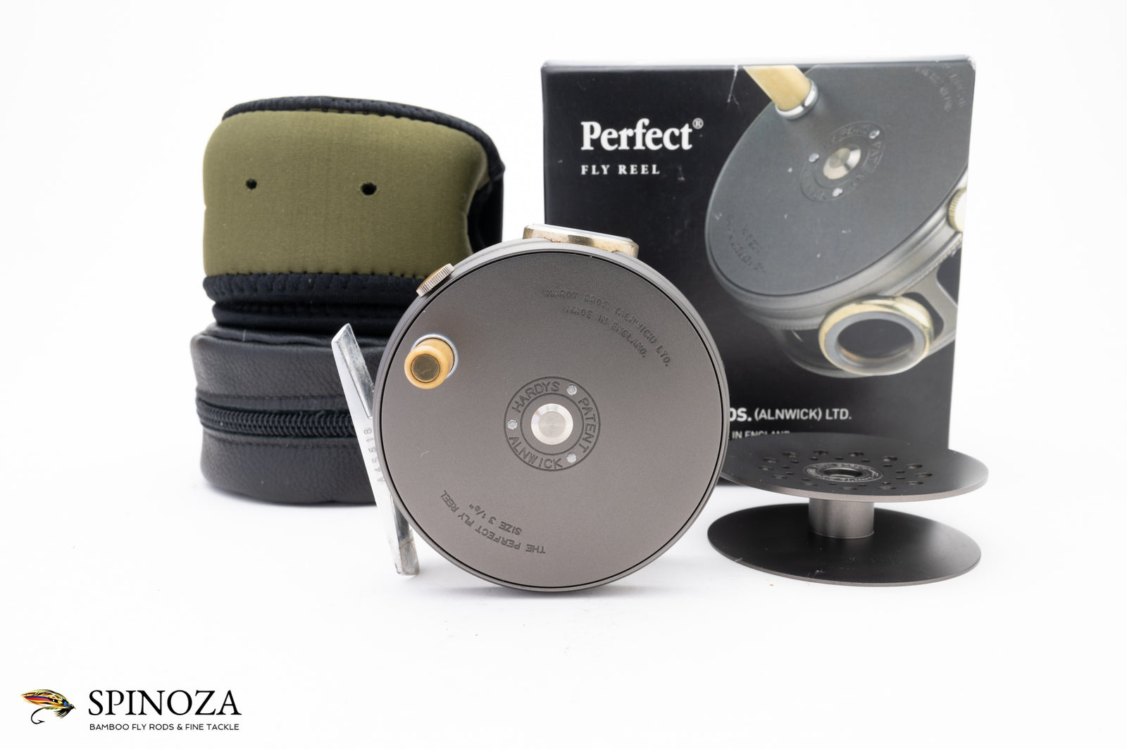 Hardy Perfect Fly Reel 3 1/8" with spare spool