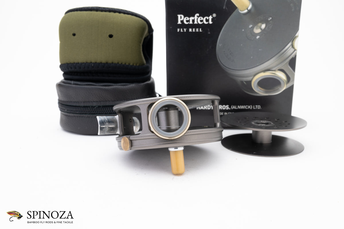 Hardy Perfect Fly Reel 3 1/8" with spare spool