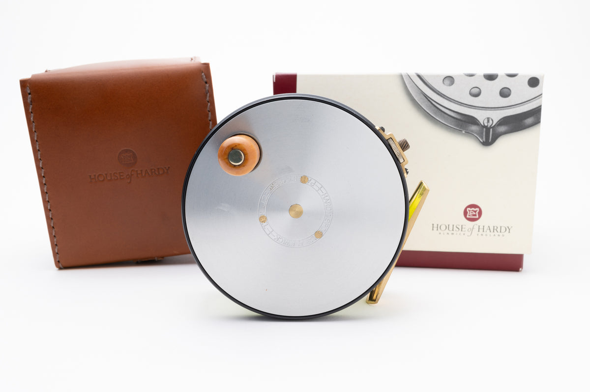 Hardy Perfect 1912 Wide Spool Reel 3 3/4" - LHW