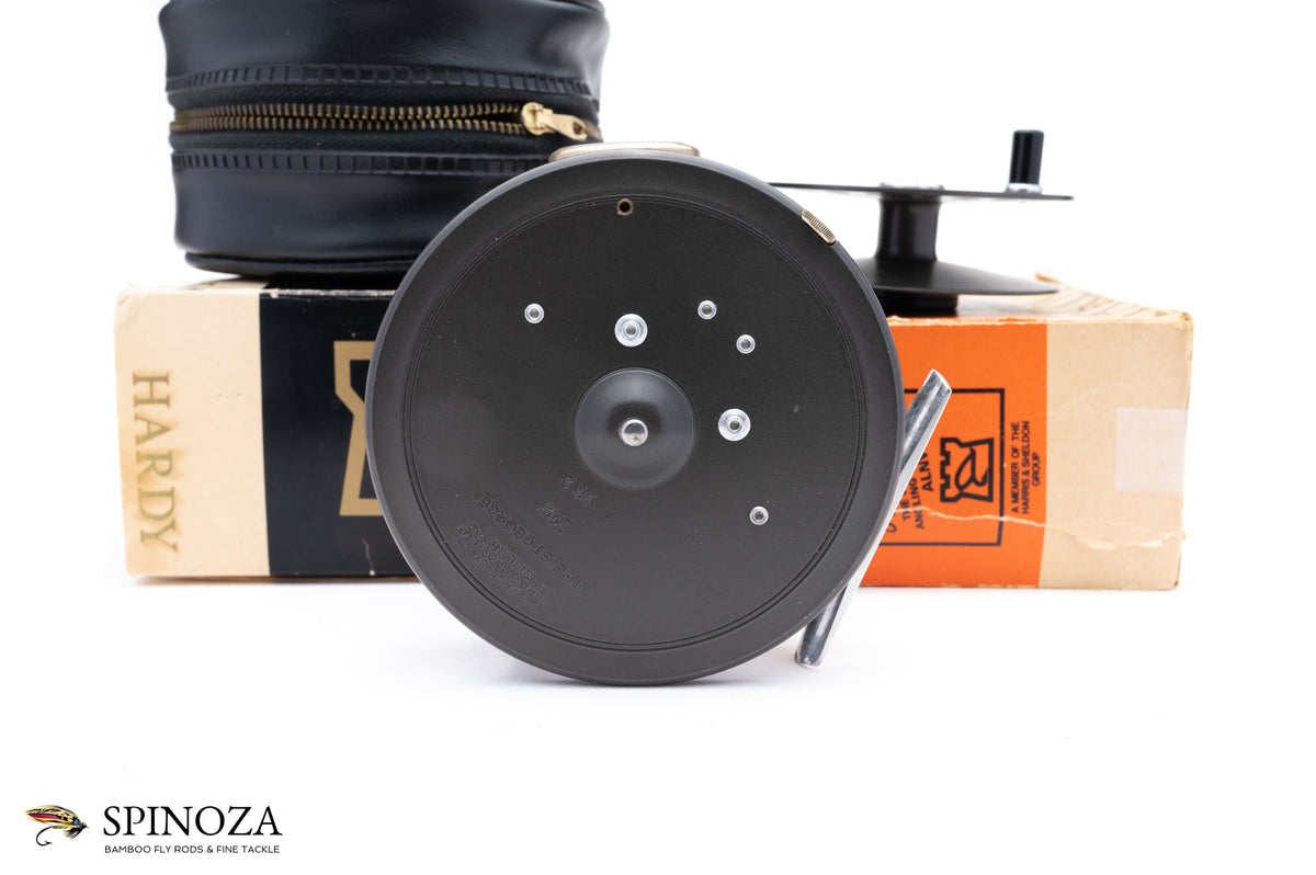 Hardy St George Salmon Reel 3 3/4" with Spare Spool