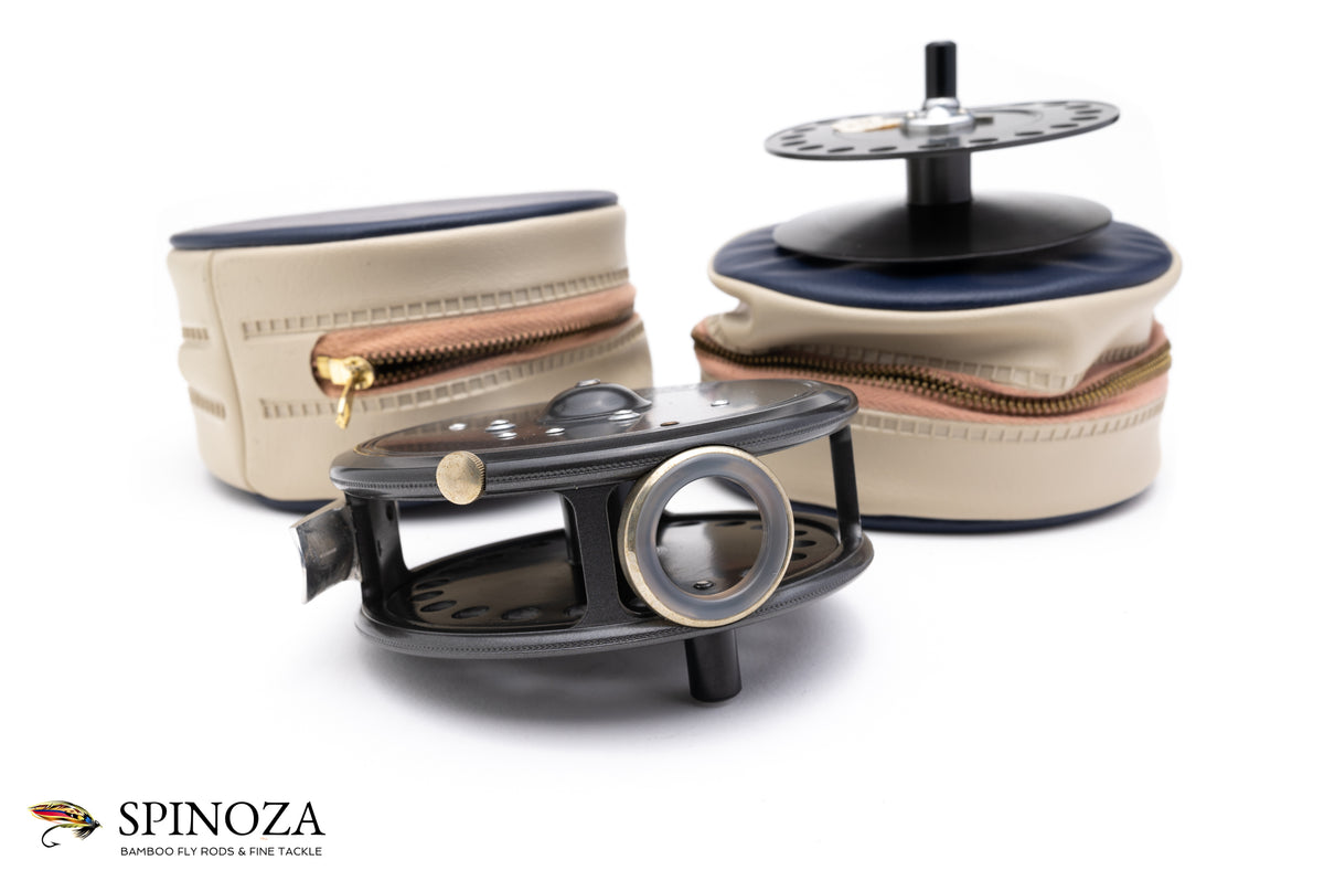 Hardy St George Salmon Fly Reel 3 3/4" with Spare Spool