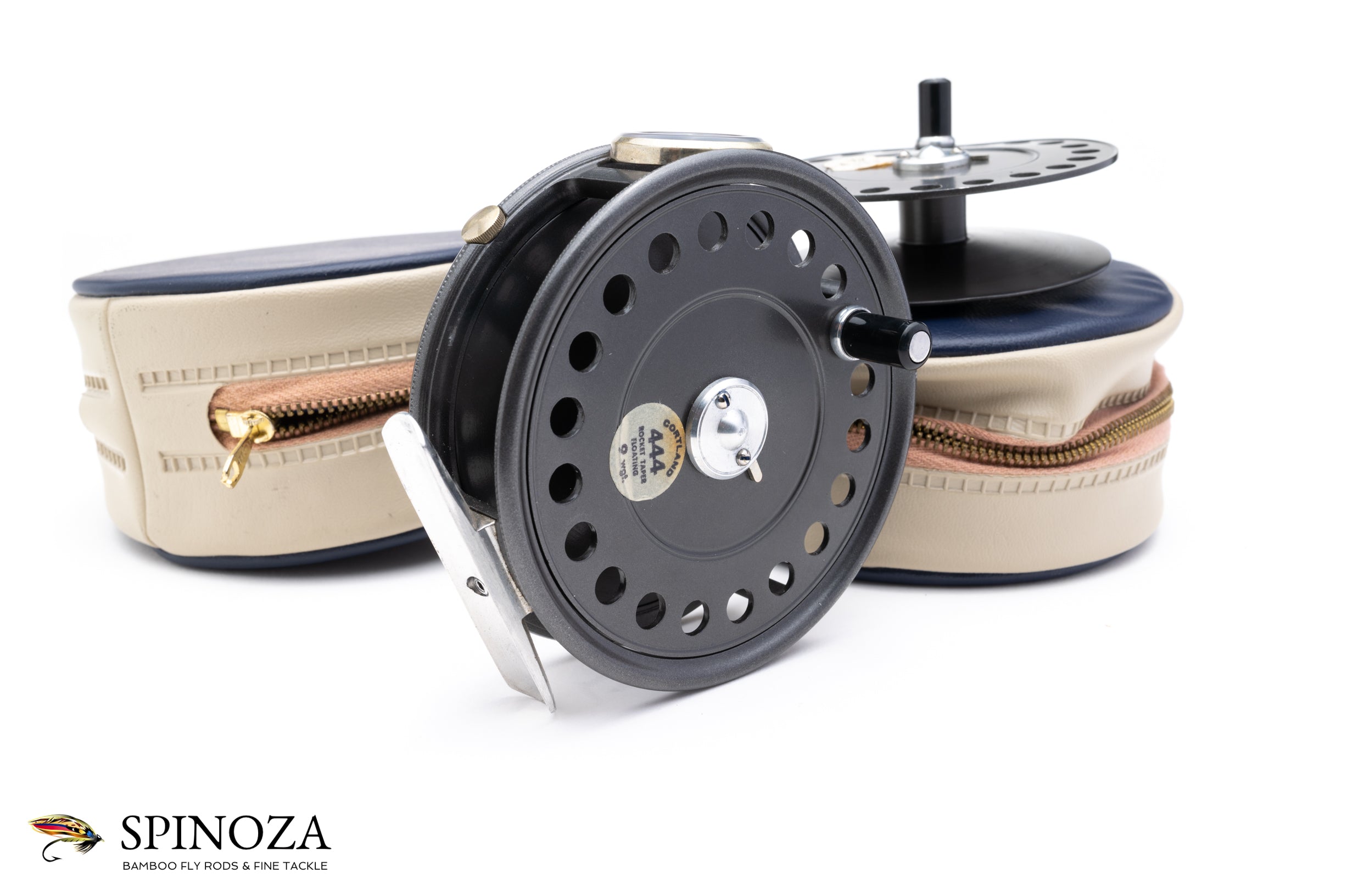Hardy St George Salmon Fly Reel 3 3/4 with Spare Spool - Spinoza