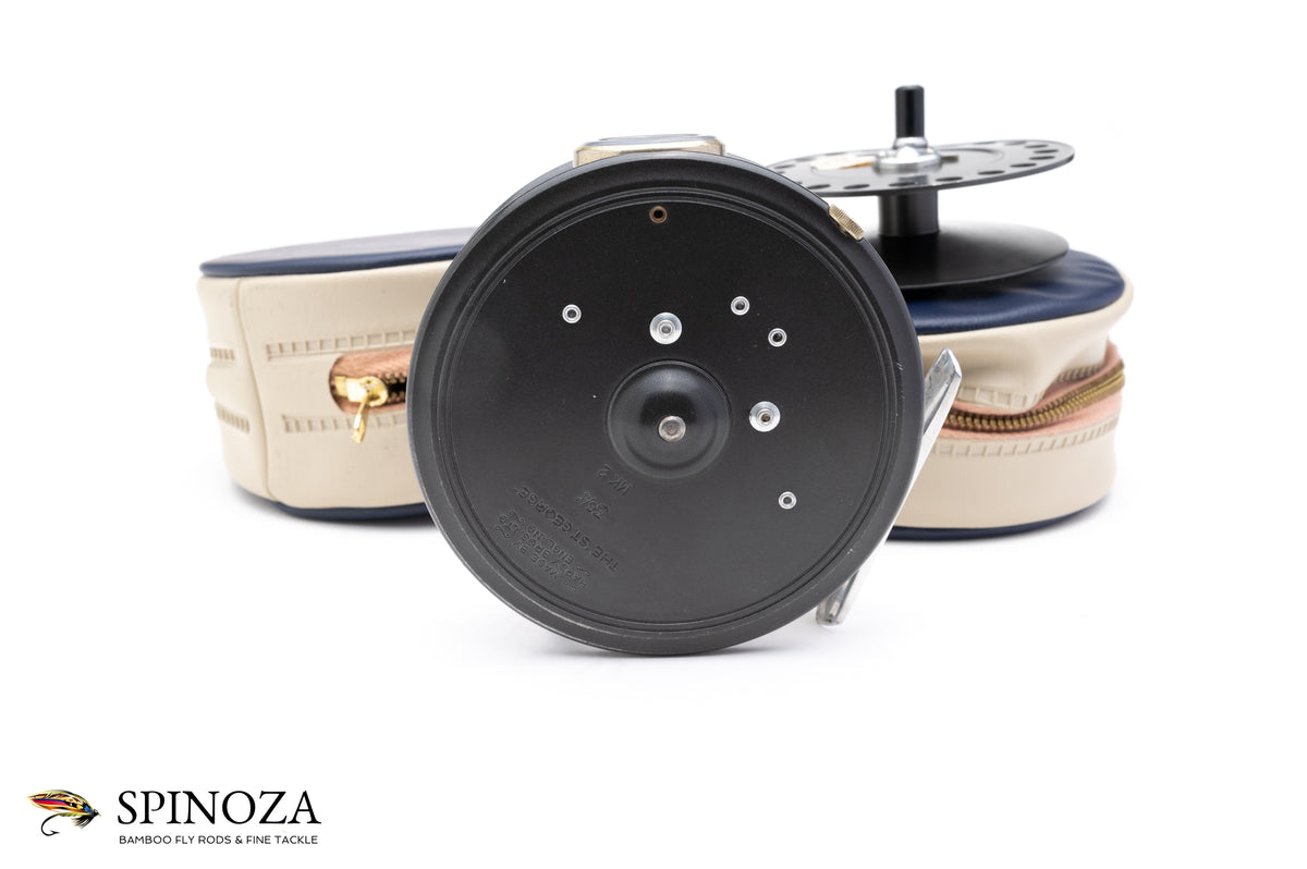 Hardy St George Salmon Fly Reel 3 3/4" with Spare Spool