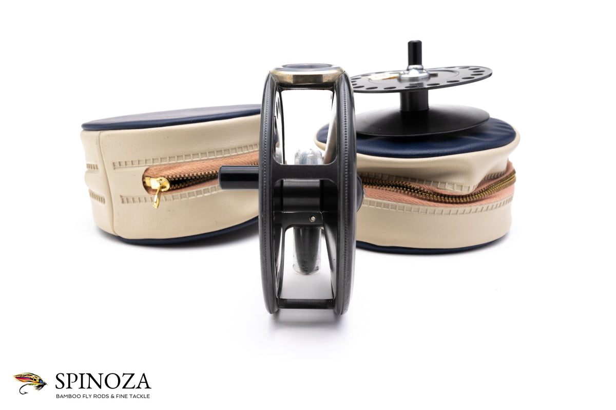 Hardy St George Salmon Fly Reel 3 3/4" with Spare Spool