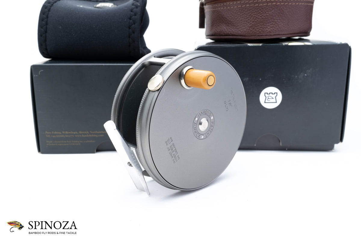 Hardy Taupo Fly Reel 3 7/8" with spare spool