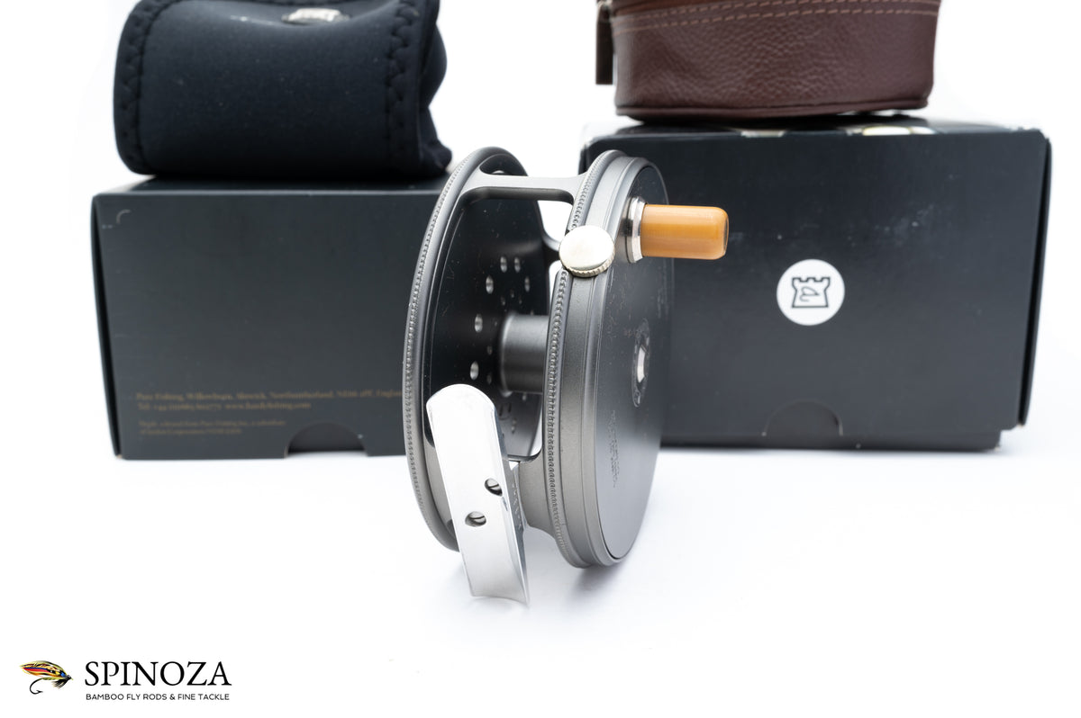 Hardy Taupo Fly Reel 3 7/8" with spare spool