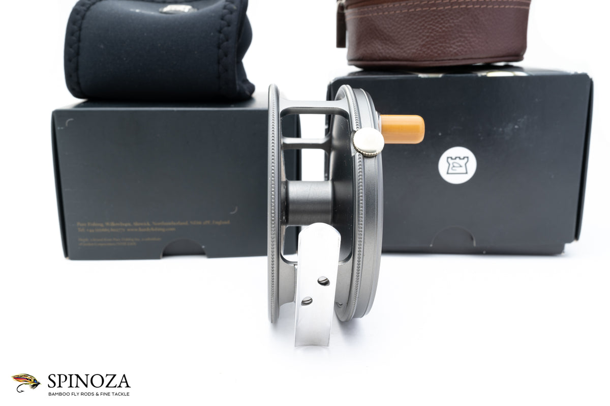 Hardy Taupo Fly Reel 3 7/8" with spare spool