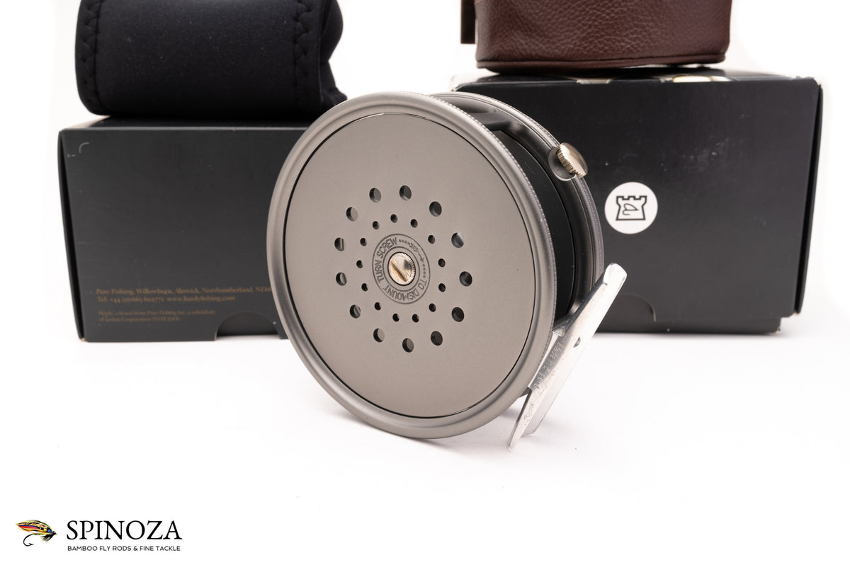 Hardy Taupo Fly Reel 3 7/8" with spare spool
