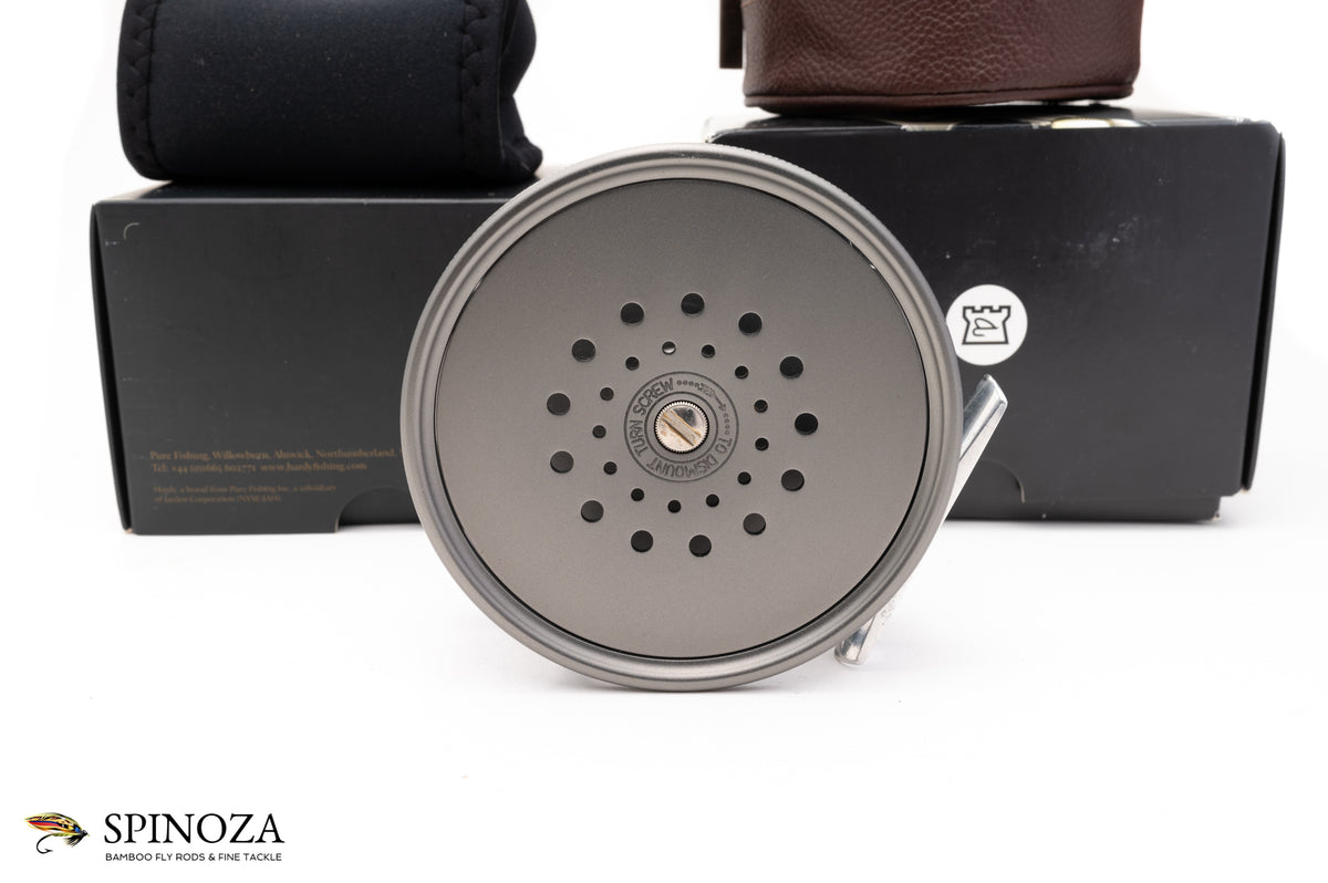Hardy Taupo Fly Reel 3 7/8" with spare spool