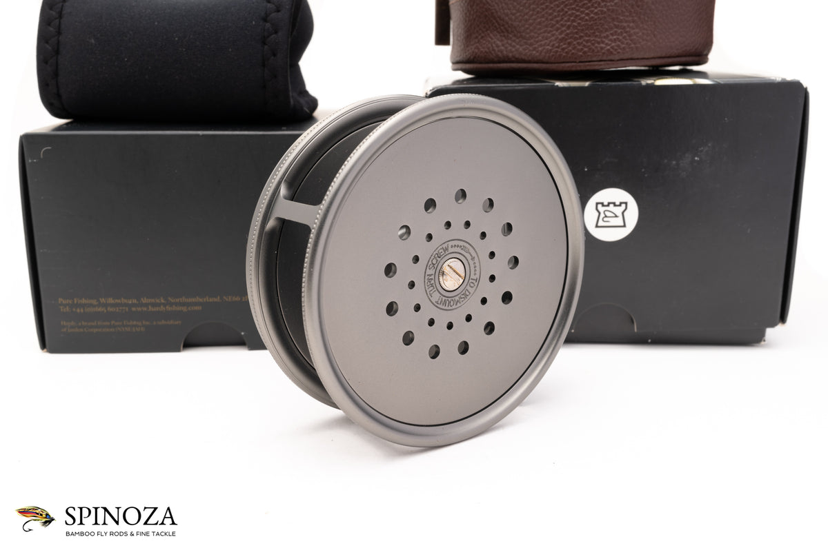 Hardy Taupo Fly Reel 3 7/8" with spare spool
