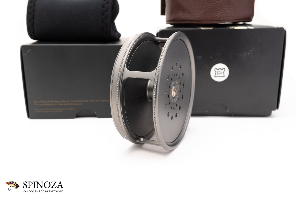 Hardy Taupo Fly Reel 3 7/8" with spare spool