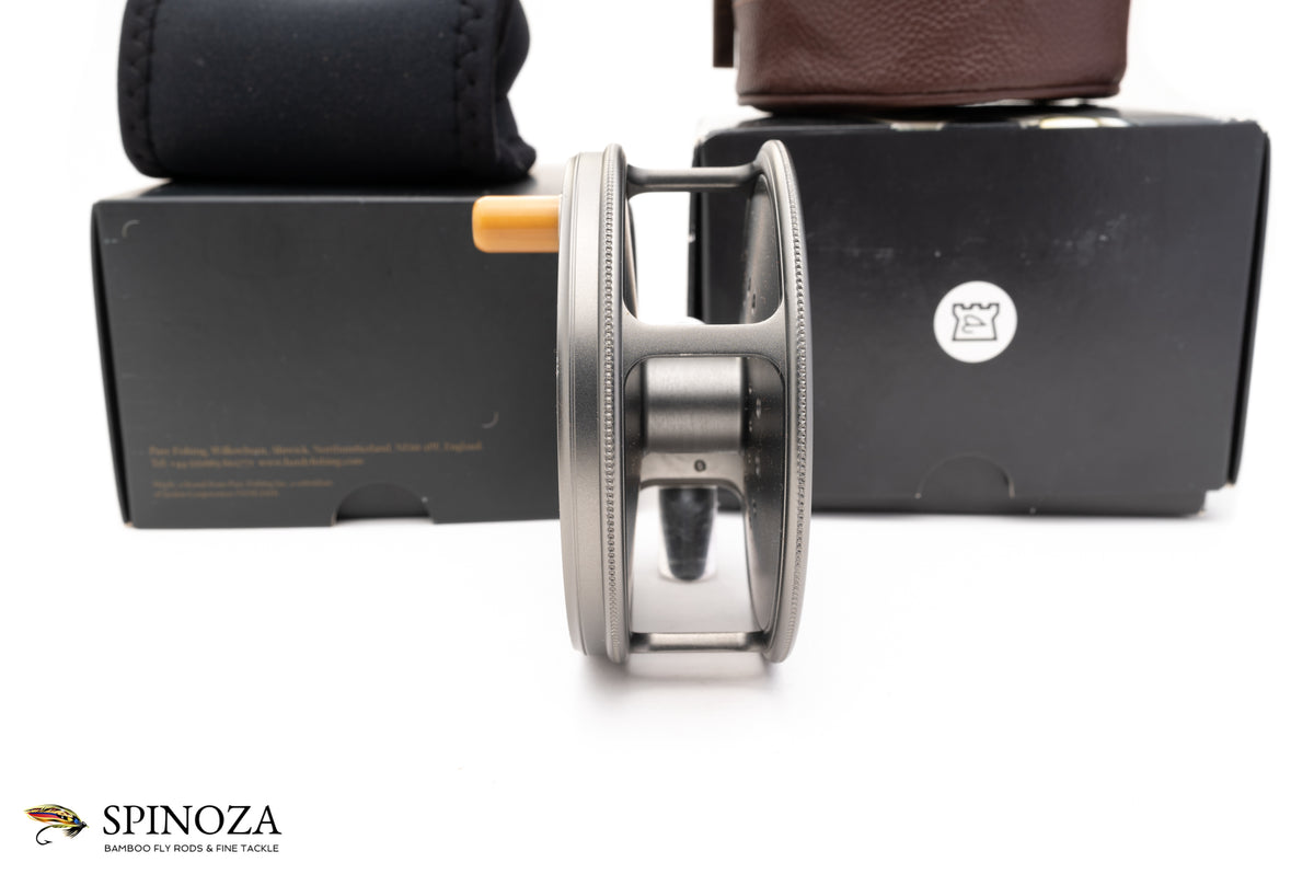 Hardy Taupo Fly Reel 3 7/8" with spare spool