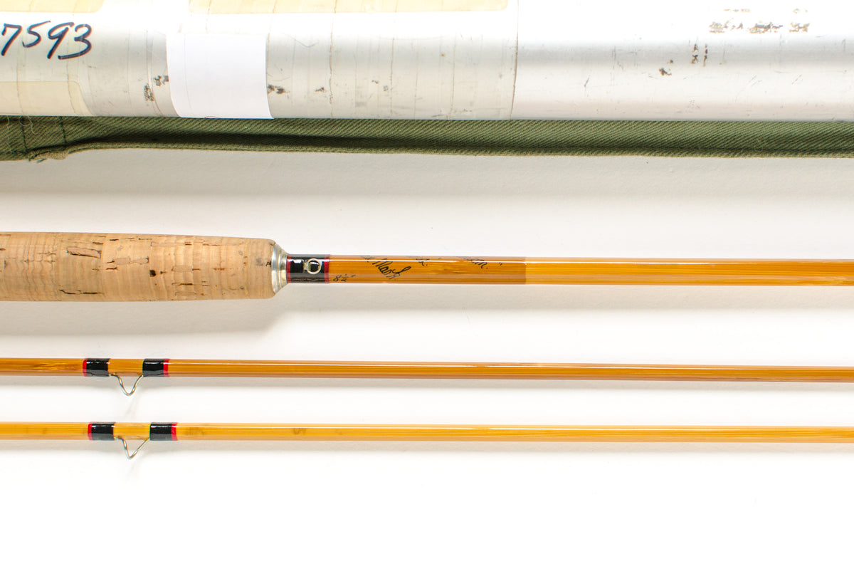 Hardy Phantom Hollokona Fly Rod 8'6" 2/2 #6 - maker's marking and inscription