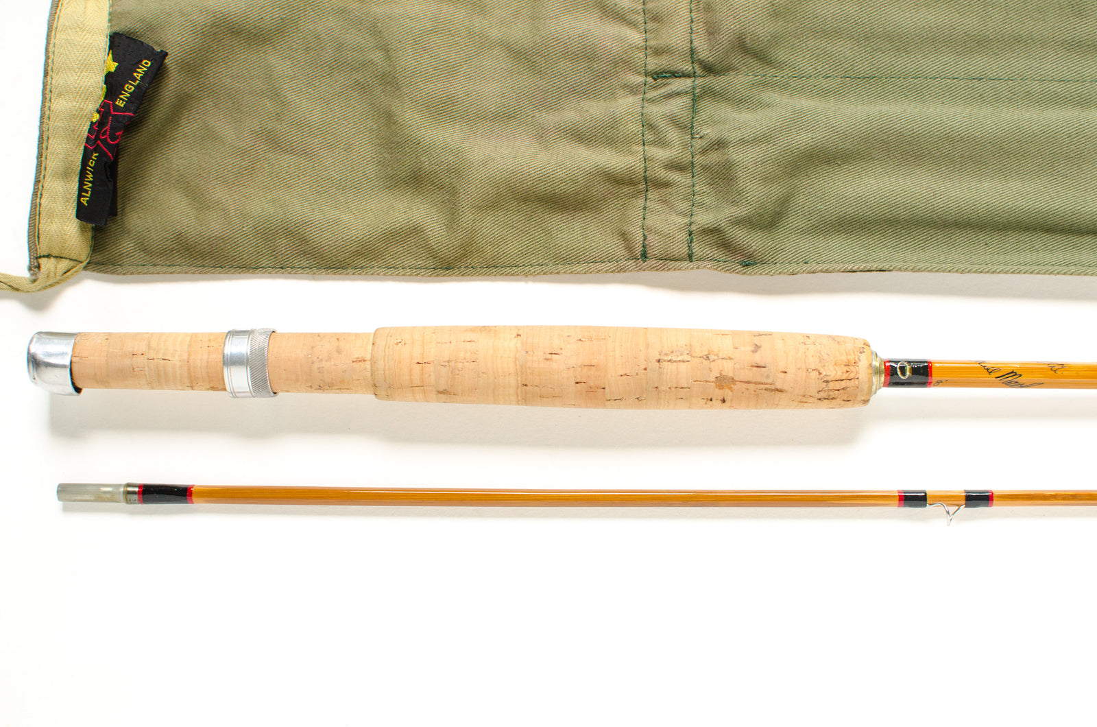 Hardy Hollokona Phantom Fly Rod 8' 2/1 #5 - grip and reel seat detail