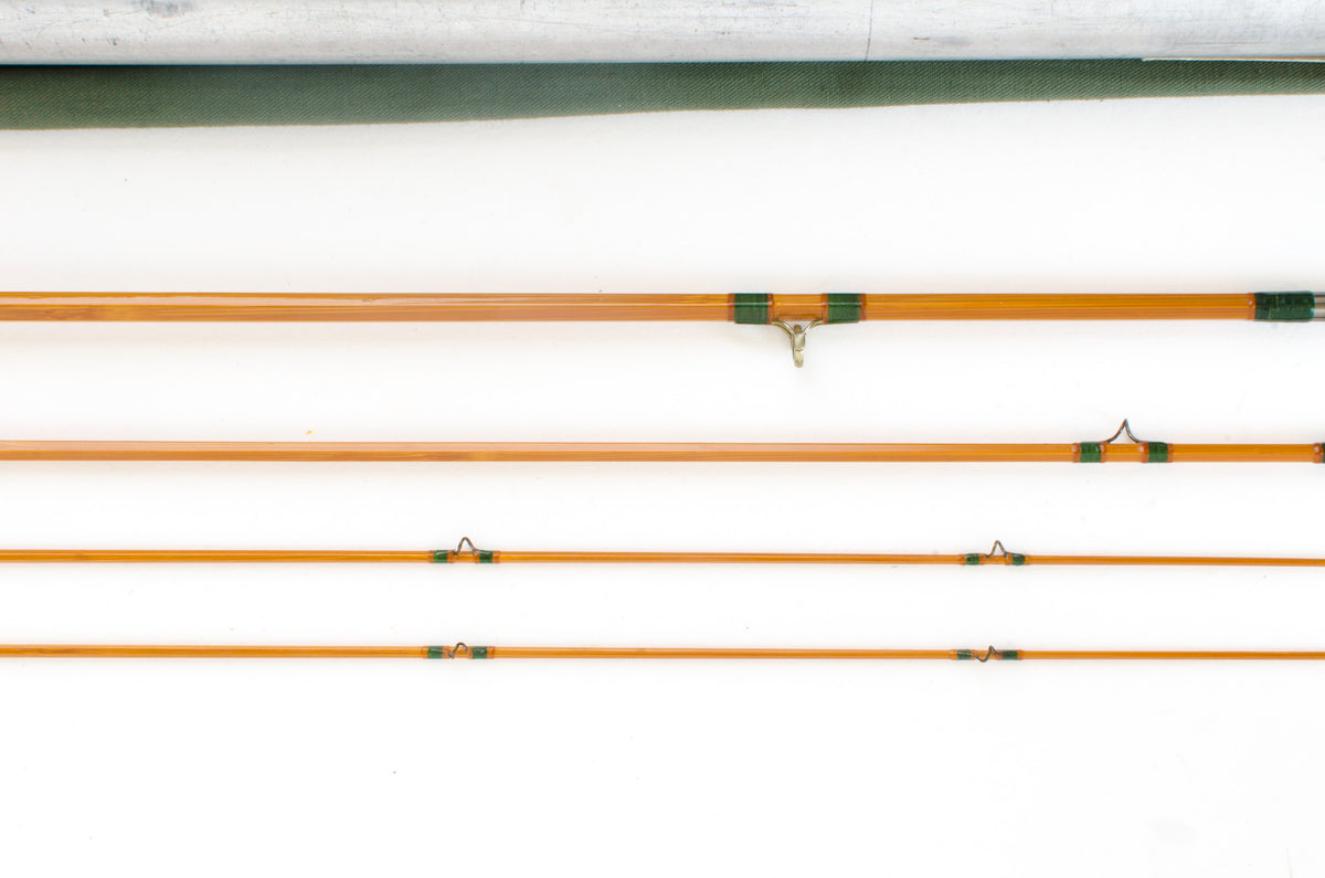 Hardy Marvel Fly Rod 7'6" 3/2 - ferrules and tip detail