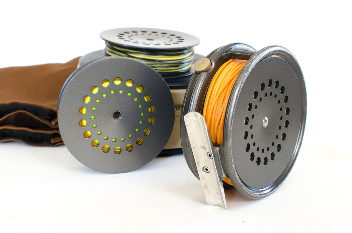 Hardy Perfect Fly Reel 3 3/8" w/ Spare Spools