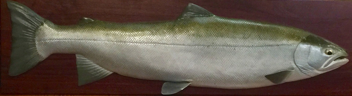 Knowlton, Eric - Atlantic Salmon wood carving 