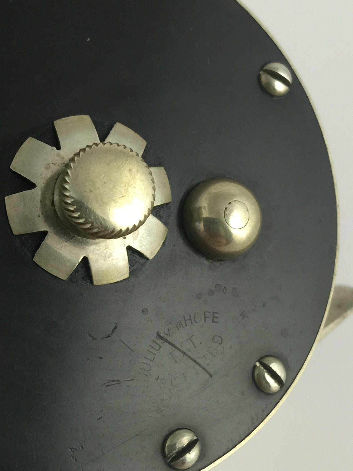 Julius Vom Hofe Size 3 German Silver Fly Reel