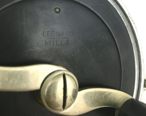 Leonard Mills Raised Pillar Salmon Reel - Julius Vom Hofe