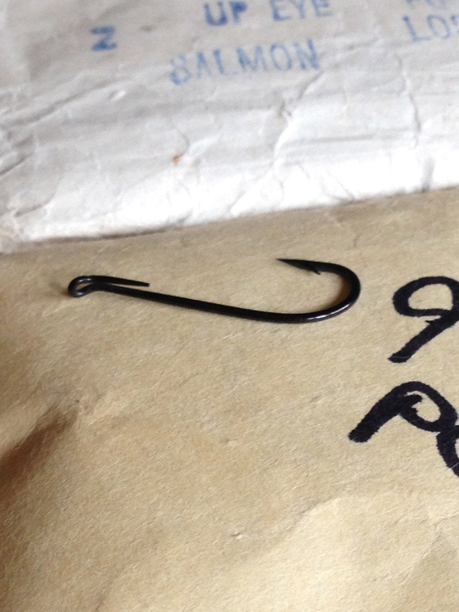 Partridge Hooks - Up Eye Forged Salmon Loop Eye - Size 6 Qty ~100