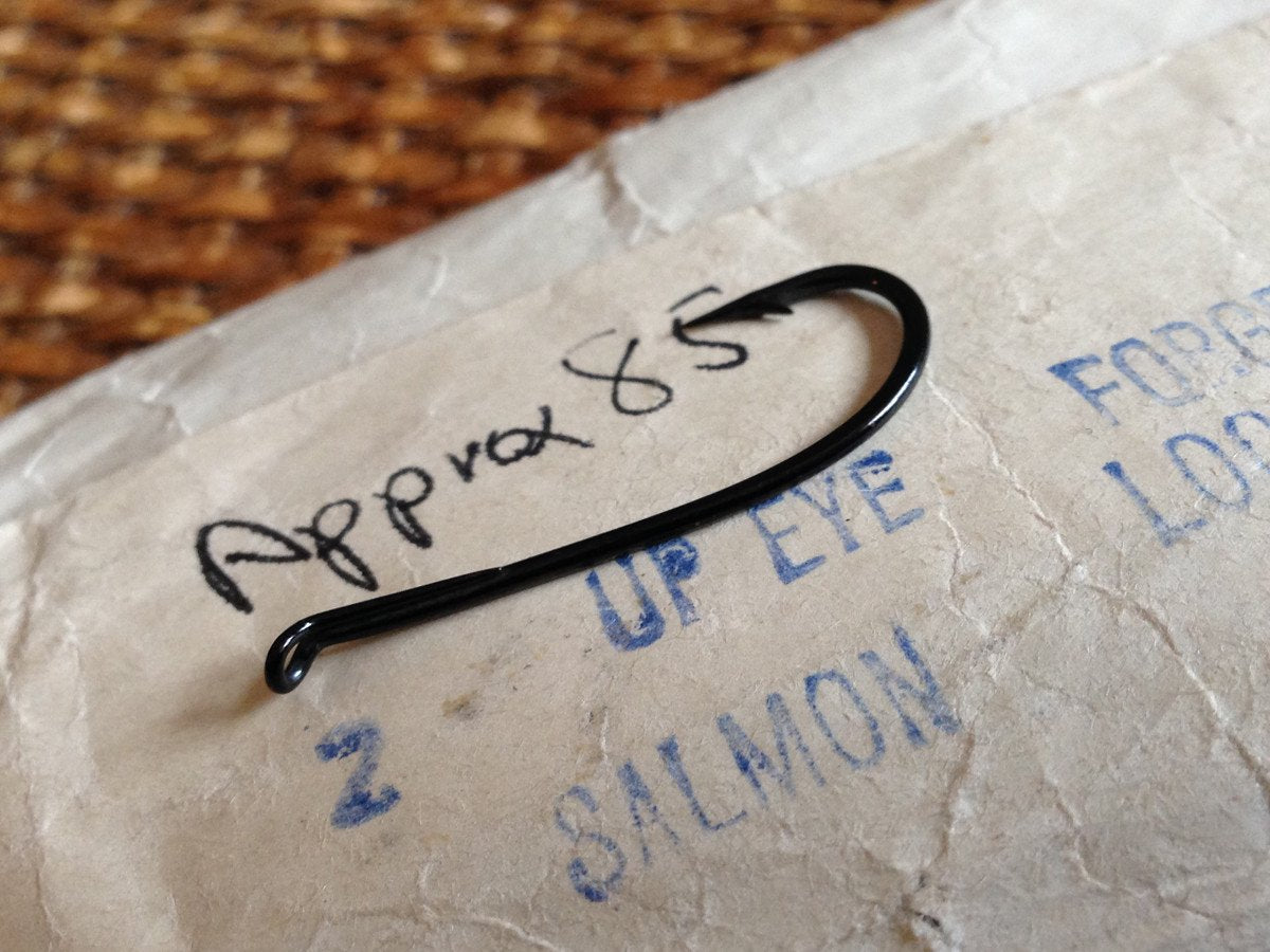 Partridge Hooks - Up Eye Forged Salmon Loop Eye - Size 2 Qty ~85