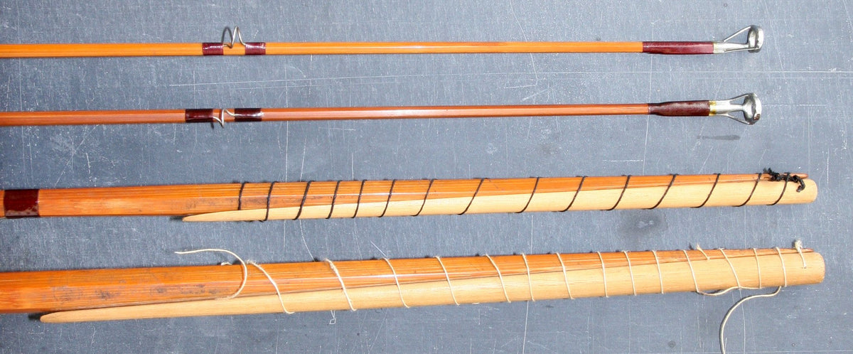 Sharpe, JS -- Scottie Impregnated Spliced Bamboo Rod 14' 3/2 10wt 