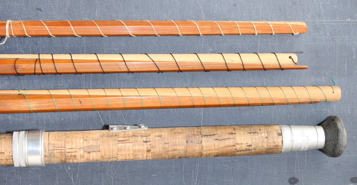 Sharpe, JS -- Scottie Impregnated Spliced Bamboo Rod 14' 3/2 10wt