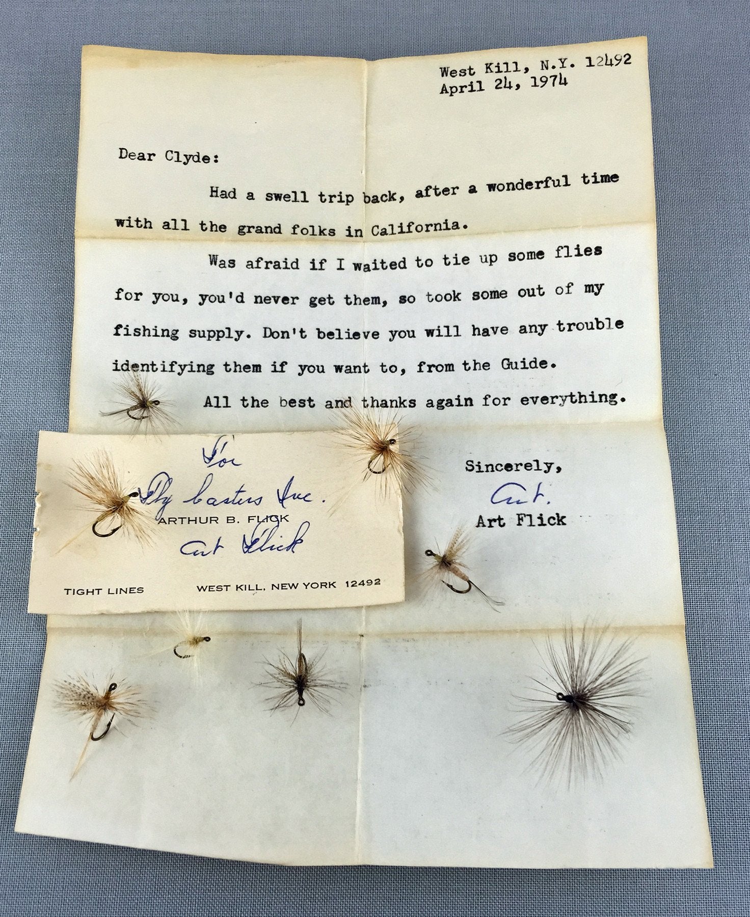 Art Flick Dry Flies and Ephemera