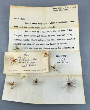 Art Flick Dry Flies and Ephemera
