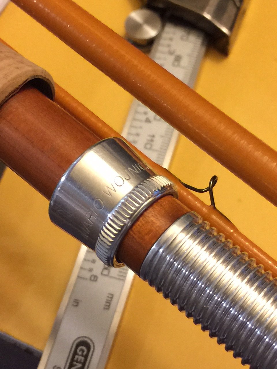 Wojnicki, Mario -- Model 825L - 8'2 3pc 5wt fiberglass rod 